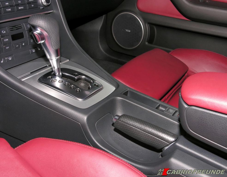 RS6 Schalthebel und RS4 Handbremshebel mit Lochleder