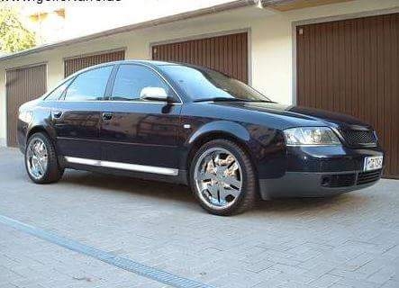Meine alte A6 Limousine C5 2,4 Benziner mit RS6 Optik
