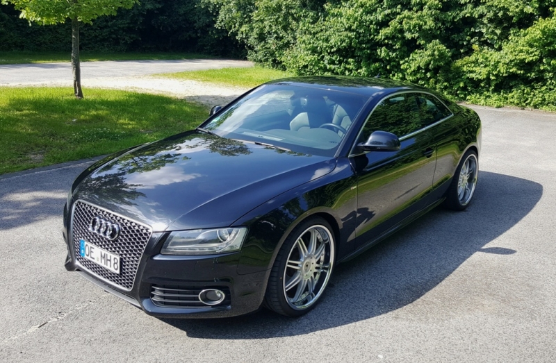 A5 Coupe 3.0 TDI quattro mit Original-RS5-Grill
