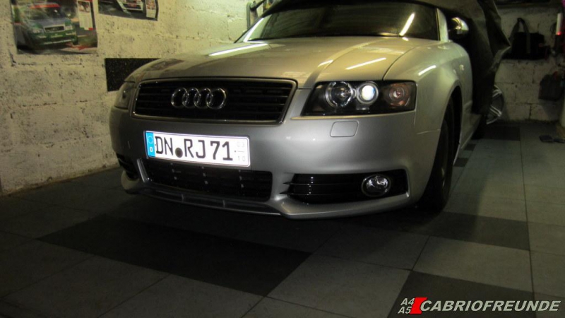 A3 8P S-line FL 2010 in Verbindung mit der orig. B6 Front.