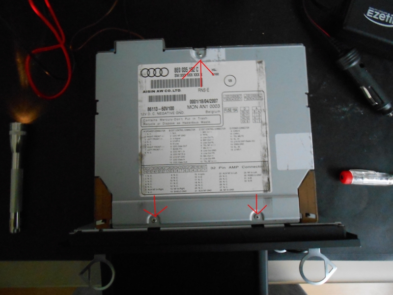 RNS-E I - Display Reparatur 12