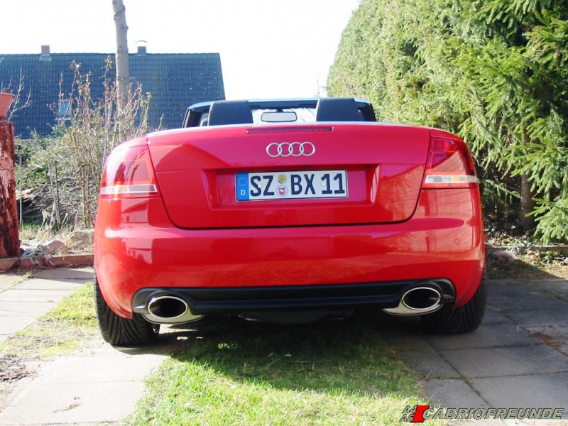 Supersport Endschalldämpfer RS4 Design