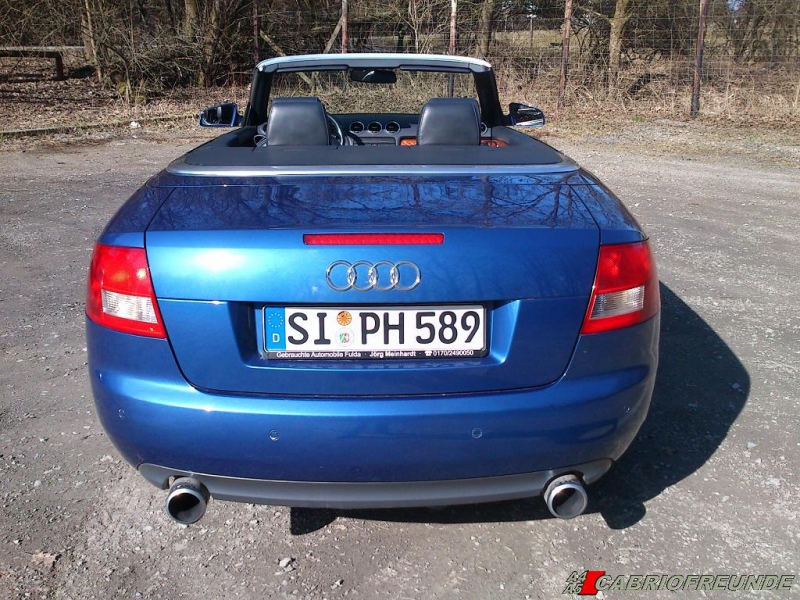 Original B6 Heck mit Remus ESD